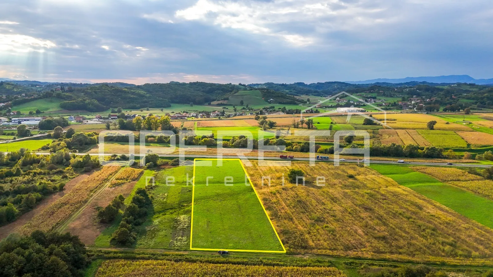 Zemljište 9.351 m² uz poduzetničku zonu Sjever 2, Jakovlje - cover