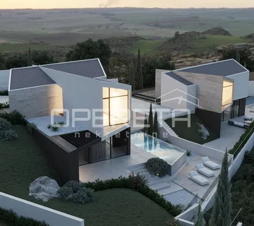 Istra, Pićan, luksuzna vila u novogradnji - Labin