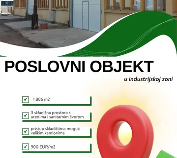 Prodaja, Poslovna zgrada, Oroslavje, Milana Prpića, 1886m2 - cover