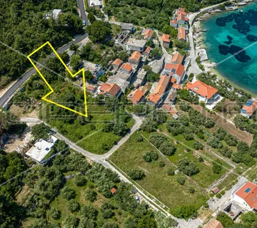 Građevinsko zemljište sa pogledom na more, 1.431 m2, uvala Babina - cover