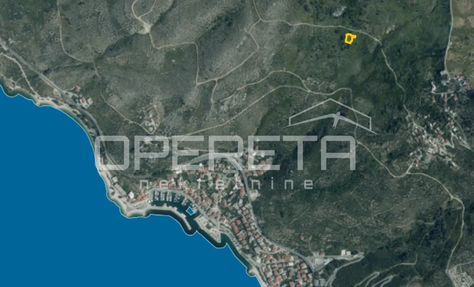 Podgora - poljoprivredno zemljište s panoramskim pogledom - cover