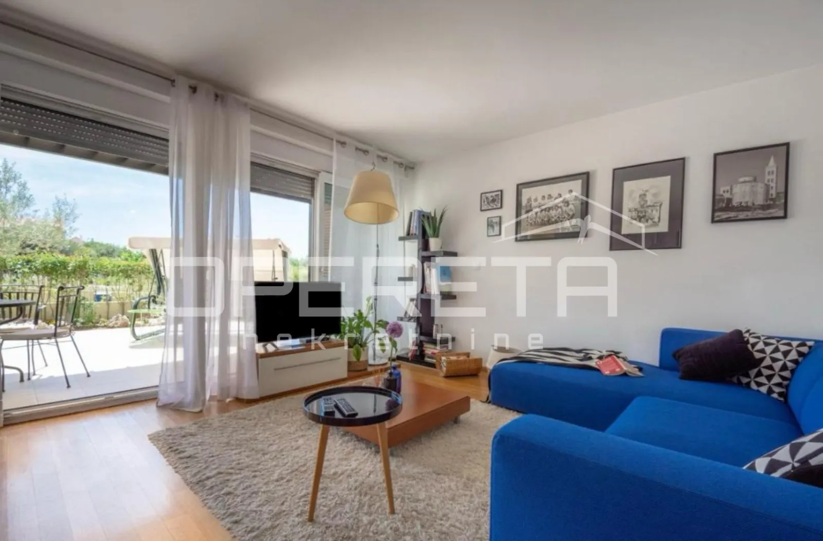 Uređen trosoban stan s privatnim vrtom i terasom, 89 m², prizemlje, Mocire, Zada - cover