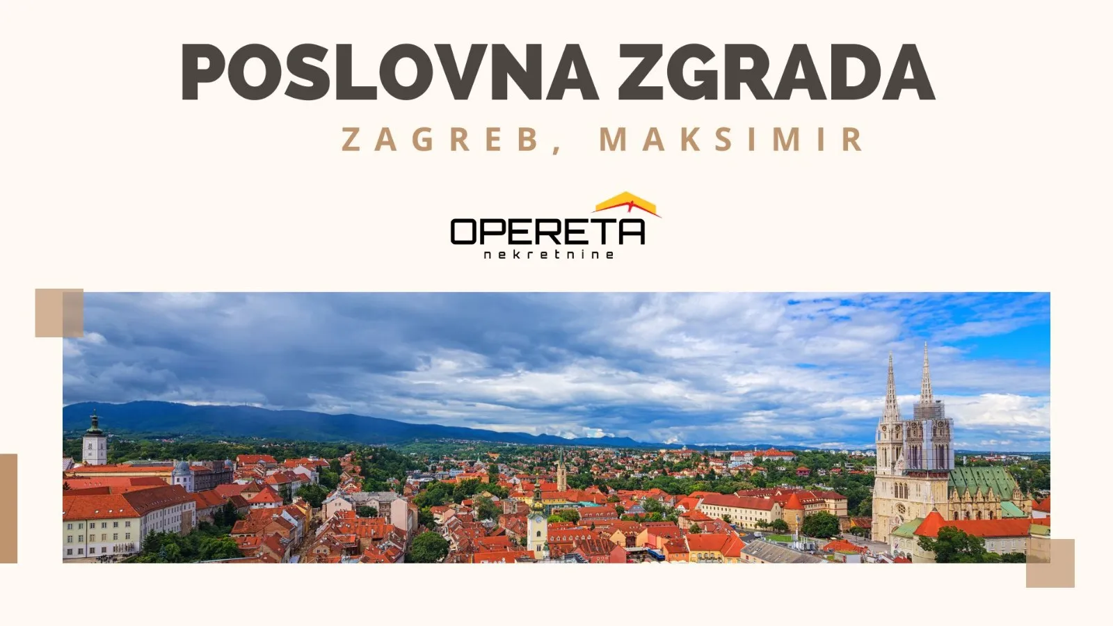 Prodaja, Poslovna zgrada, Maksimir, Svetice, 1221m2 - cover