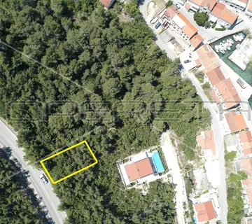 Građevinsko zemljište s pogledom na more, 420 m2, Prigradica - cover