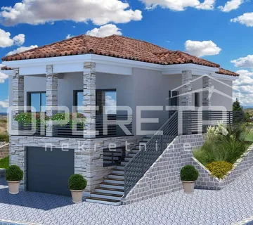 Građevinsko zemljište s projektom, 1573m2- Bilice - cover