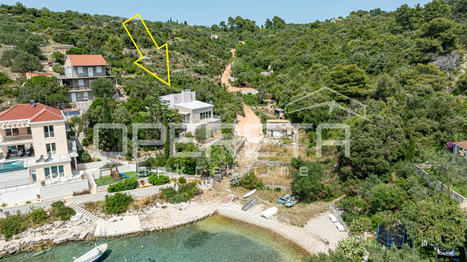Kuća prvi red do mora - uvala Stračićica, Korčula - cover