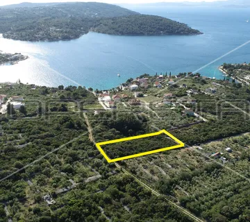 Građevinsko zemljište, 2.709 m2, M1 namjena, pogled na more, Nečujam, otok Šolta - cover