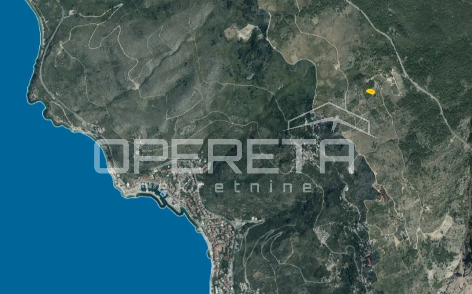 Podgora - poljoprivredno zemljište s panoramskim pogledom - cover