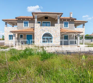 Istra, Rovinj okolica-kuća s bazenom pogled more - Kanfanar