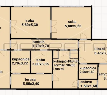 Prodaja, Stan, Centar, Gundulićeva, 5s, 183m2 - cover