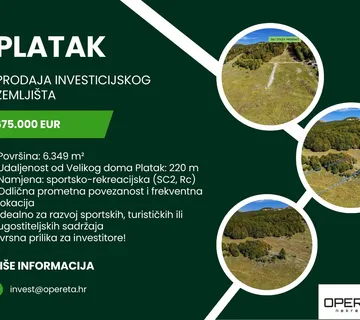 Platak, Soboli, 6.349,00 m2, 675.000,00 EUR - cover