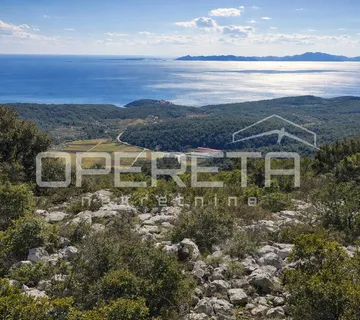 Zemljište 51.000 m2 s pogledom na more, Čara, Korčula - cover
