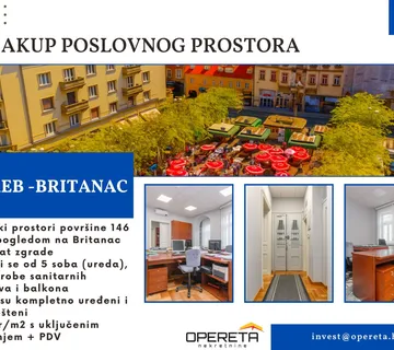 Najam, Ured, Britanac, Britanac, 146m2