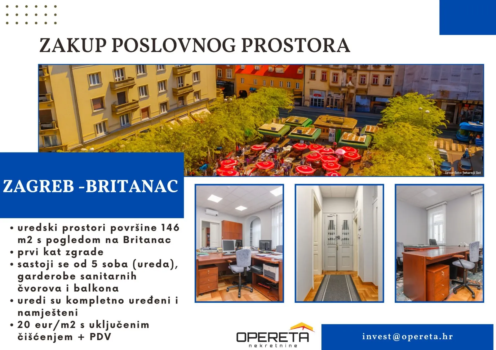 Najam, Ured, Britanac, Britanac, 146m2 - cover