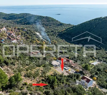 Zemljište od 1108m2 s pogledom na more, Babino Polje, Mljet - cover