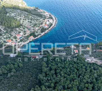 Građevinsko zemljište od 934 m2, drugi red od mora, otok Korčula - cover