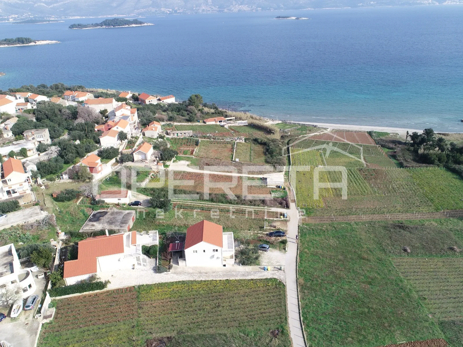 Građevinsko zemljište,1171m2, Lumbarda, blizu plaže Bilin Žal - cover