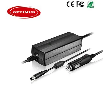Optimus 90W auto punjač za Dell laptop i tablete (19.5V/4.62A, 7.4x5.0mm) - cover