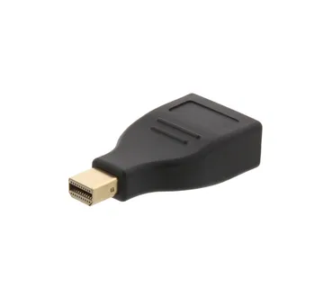 Optimus Adapter (Mini DisplayPort muški na DisplayPort ženski, crni) - cover