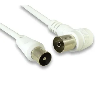 Optimus Antenski RF Kabel (1.5m, IEC Muški na IEC Kutni Ženski, bijeli) - cover