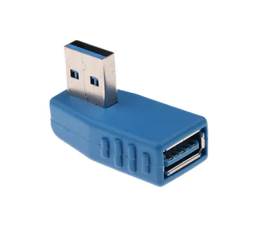 Optimus USB 3.0 muški na USB 3.0 ženski adapter (kutni) - cover