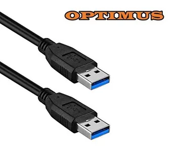 Optimus USB kabel (0.6m, USB 3.0 A na USB 3.0 A, crni) - cover