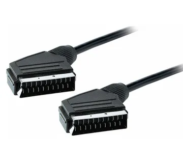 Optimus SCART kabel (1.5m, SCART Muški na Muški, crni) - cover