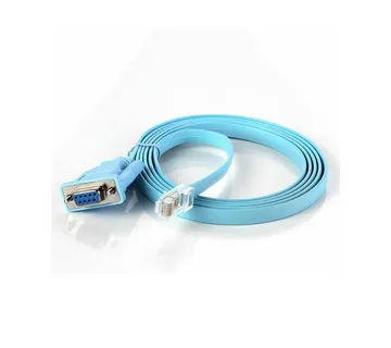 Optimus Konzolni Kabel RS232 (DB9) na RJ45 (2640) / 1.5m / Za Routere i Switcheve / Plavi - cover