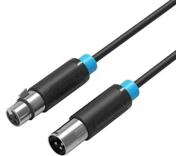 Optimus Mikrofonski kabel (3m, XLR Muški na XLR Ženski, crni) - cover