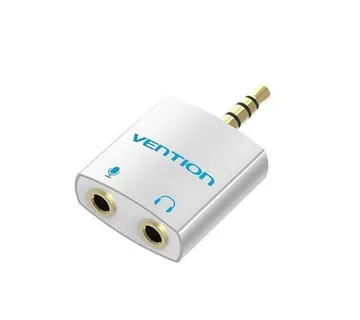 Vention Audio Razdjelnik (3.5mm ženski (2x) na 3.5mm muški, srebrni) - cover
