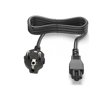 AC Strujni Kabel (3m, EU (Šuko) na 3-polni C5, crni) - cover