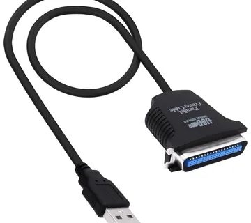 Optimus USB 2.0 na LPT (DB36) konverter adapter (1.5 m, crni) - cover