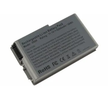 Baterija za Dell Latitude D500 (3R305) 11V 4400mAh 49Wh Li-ion - cover