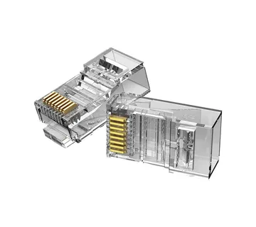 Vention Modularni Konektor (10 kom.) (Cat5e UTP RJ45, prozirni) - cover