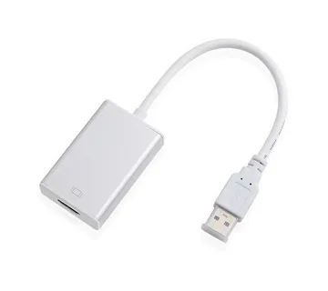 Optimus Konverter Adapter (USB 3.0 na HDMI, bijeli) - cover