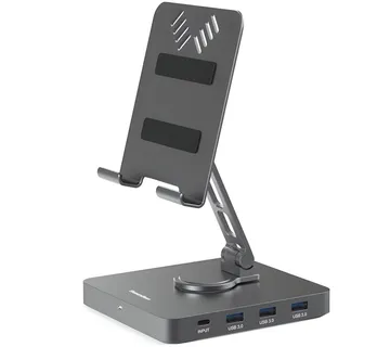 USB-C HUB stalak 10-u-1 ST102 (HDMI / PD / SD / USB / AUX) - cover