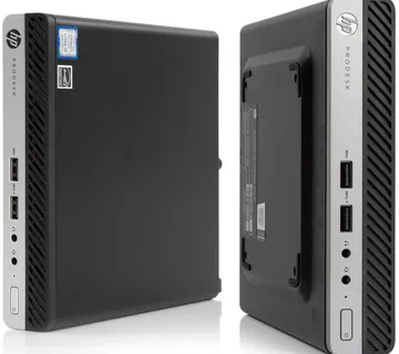 HP ProDesk 400 G4 Mini i5-8500T / 16GB RAM / 256GB SSD NVMe / Win 11 Pro / Refurbished - cover