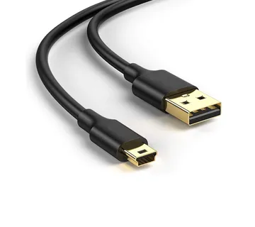 Optimus USB data kabel (0.5m, Mini USB na USB-A, crni) - cover