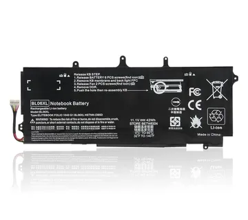 Baterija za HP EliteBook Folio 1040 G1/G2 (BL06XL) 11V 3600mAh 49Wh Polymer - cover