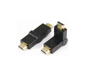 Optimus Adapter (HDMI Muški na Ženski, rotacioni, crni) - cover