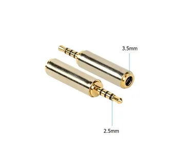 Optimus Audio Adapter (3.5mm ženski na 2.5mm muški, srebreni) - cover
