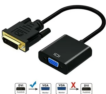 Optimus Konverter Adapter (DVI-D (24+1) muški na VGA ženski) - cover