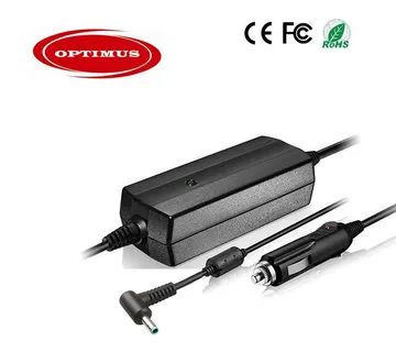 Optimus 90W auto punjač za laptop i tablete (19.5V/4.62A, 4.5x3.0mm) - cover