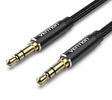 Vention Audio kabel (2m, 3.5mm Muški na Muški, crni) - cover