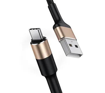Optimus USB data kabel (3m, Lightning na USB-A, pleteni/najlon, crni) - cover