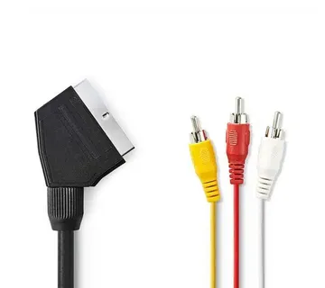 Optimus Audio&amp;Video Adapter kabel (1.5m, SCART na 3x RCA (činč)) - cover