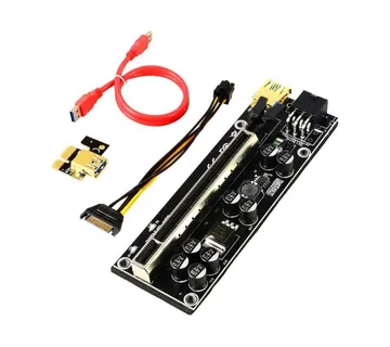 PCI-e Riser Adapter za grafičke kartice (v009s Plus, crni) - cover