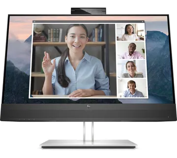 HP EliteDisplay E24mv G4 23.8" FHD IPS Conferencing Monitor / 5MP IR Webcam / Zvučnici / HDMI / DP / VGA - cover