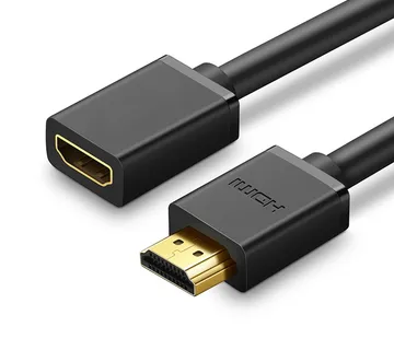 Optimus HDMI Ekstenzioni kabel (1.5m, HDMI Muški na Ženski 1.4v, crni) - cover