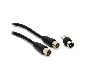 G&amp;BL Antenski RF Kabel (2m, IEC Muški na Ženski, crni) - cover